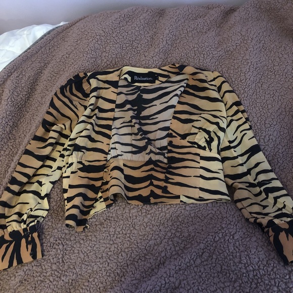 Realisation Par Kaia Tiger Top Size Small - Picture 4 of 6